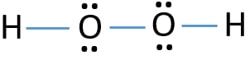 H2O2 lewis structure